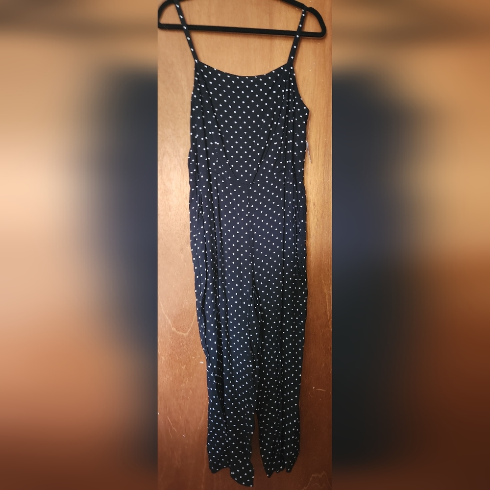 Old Navy polka dot jumpsuit size L